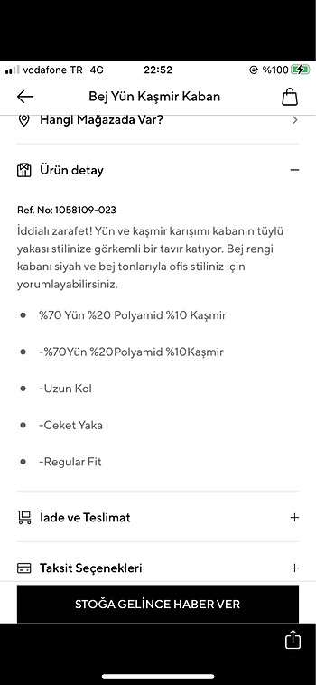 s Beden camel Renk Network Bej Kaban