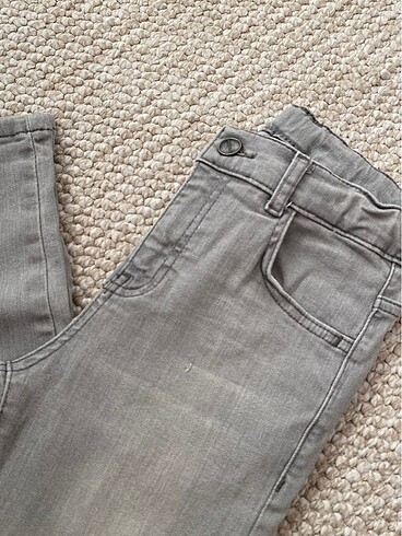 LC Waikiki Erkek çocuk jean beli içten düğmeli lastikli ayarlanabilir cepli