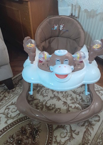 Açık Kahverengi Bebek Yürüteci