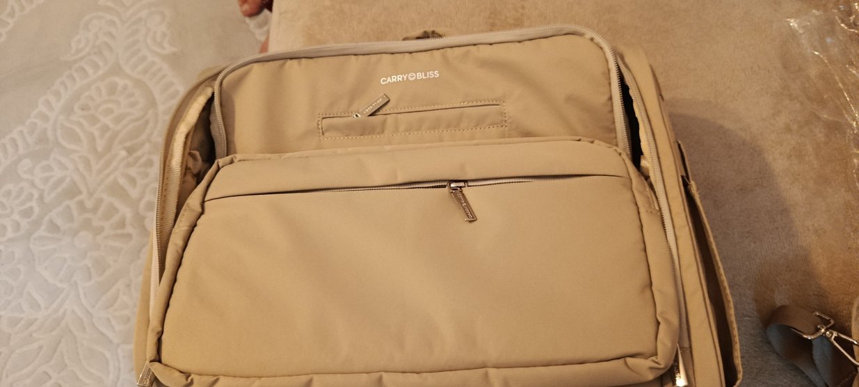 Gri Anne Bebek Sırt Çantası BlissMate - Görsel 4