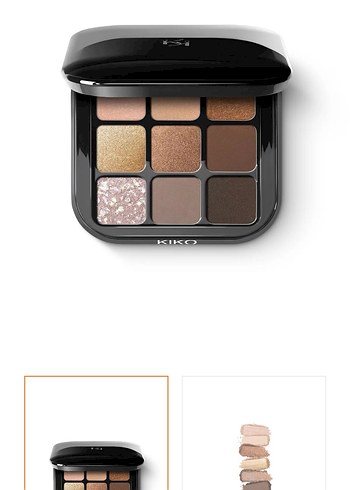 KIKO Bej Tonlarında 9'lu Göz Farı Paleti - Görsel 2