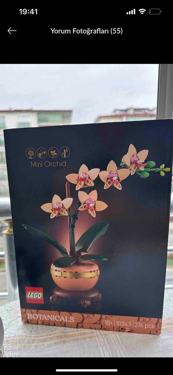 LEGO Mini Orkide Bitkisi Seti - Görsel 2