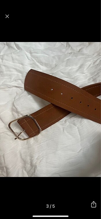  Beden kahverengi Renk Stradivarius Kemer
