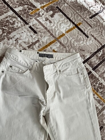 Beyaz zara jean - Görsel 2