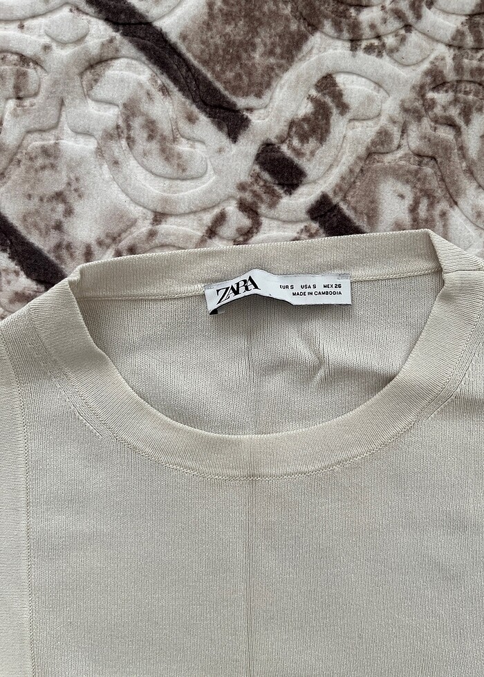 Zara triko bluz - Görsel 2