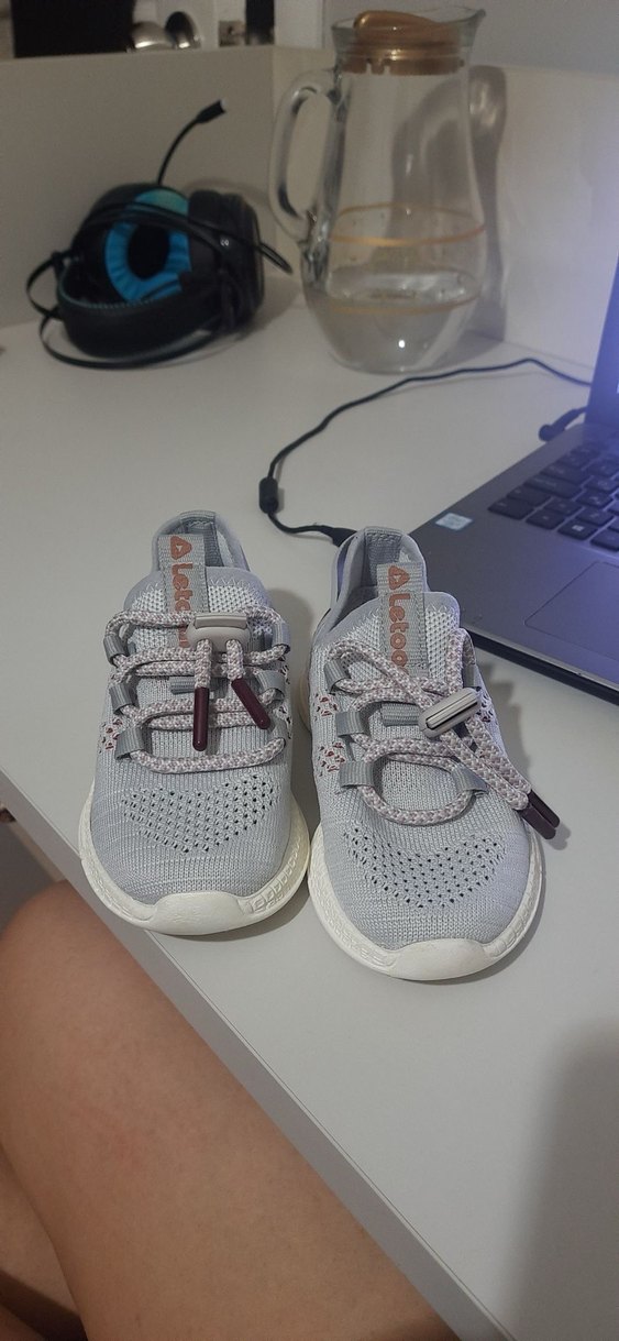 Gri Bağcıklı Spor Ayakkabı - Görsel 3