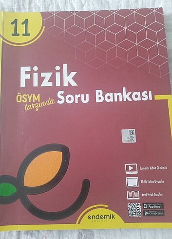 endemik yayınları 11. sınıf fizik soru bankası