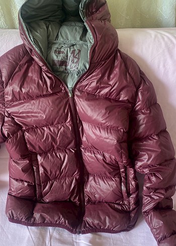 Bordo Fermuarlı # erkek Kışlık Mont - Görsel 4