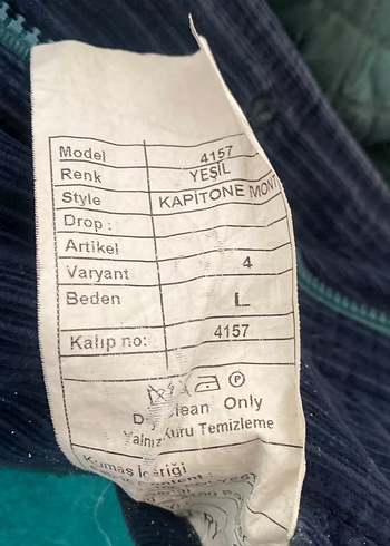 Düğmeli Koyu Yeşil Erkek Streetwear Ceket - Görsel 4