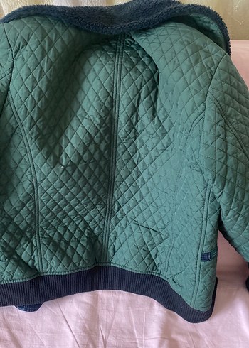 Düğmeli Koyu Yeşil Erkek Streetwear Ceket - Görsel 5