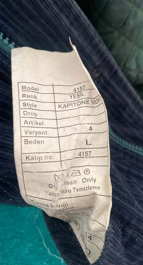 Düğmeli Koyu Yeşil Erkek Streetwear Ceket - Görsel 4