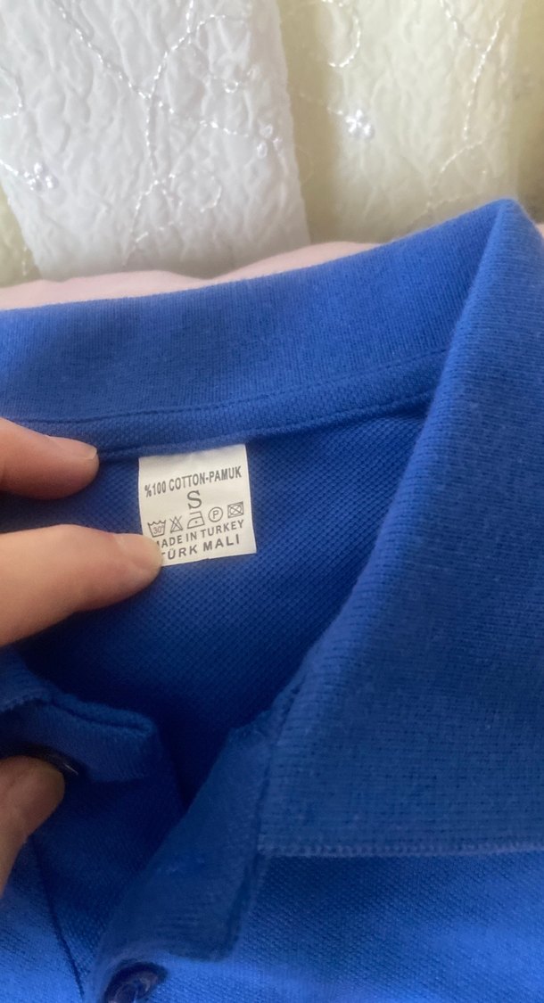 Mavi Erkek Polo Yaka Tişört - Görsel 2