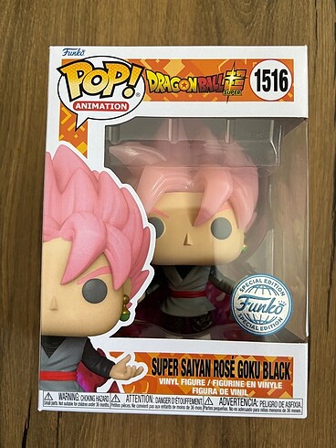 Funko Pop Super Saiyan Rose Goku Black