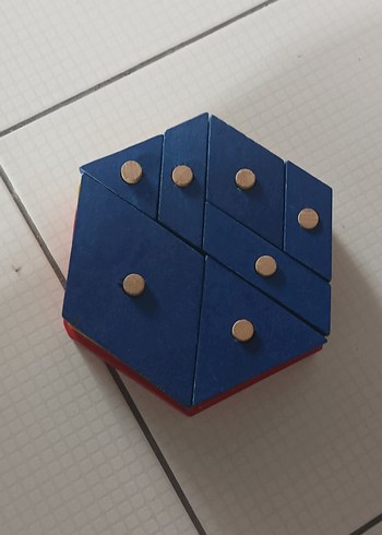 Renkli Ahşap Eğitici Oyuncak - Görsel 2