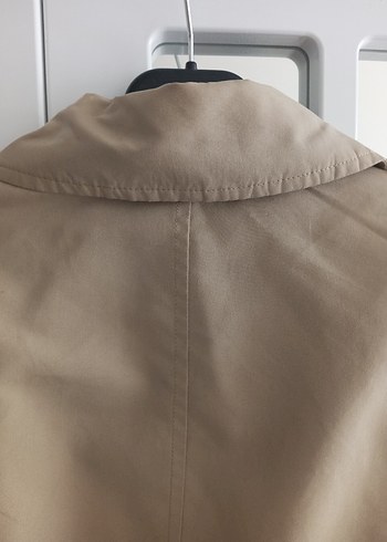 46 beden Bej Kuşaklı Kadın Trençkot - Görsel 11