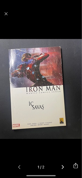 Iron man captain america iç savaş