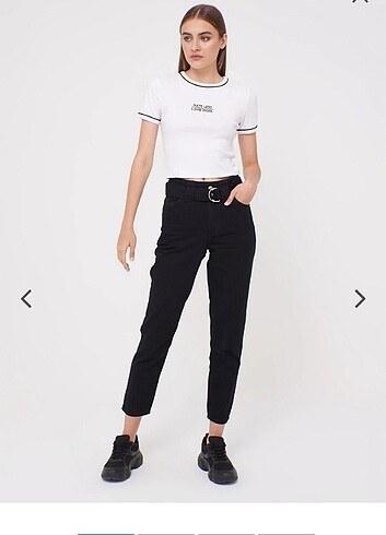 LC Waikiki gri mom jean 