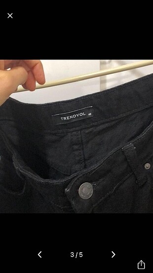 TRENDYOL KOT MOM JEAN