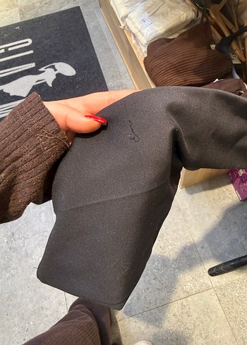 Gri Kadın Midi Kumaş Pantolon - Görsel 9