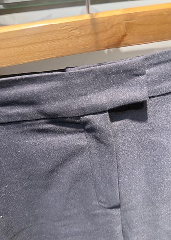 Gri Kadın Midi Kumaş Pantolon - Görsel 4