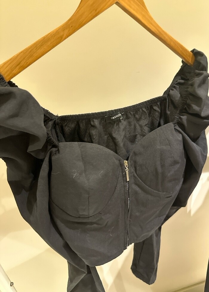 Kalp yaka bluz - Görsel 2