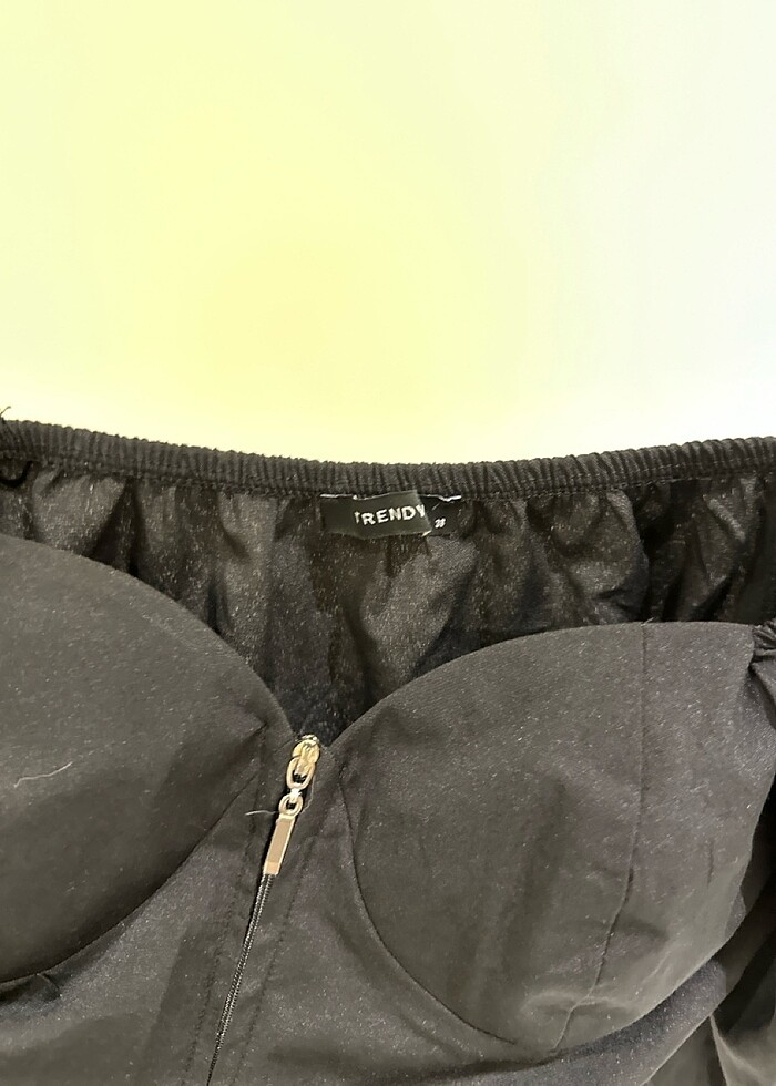 Kalp yaka bluz - Görsel 5