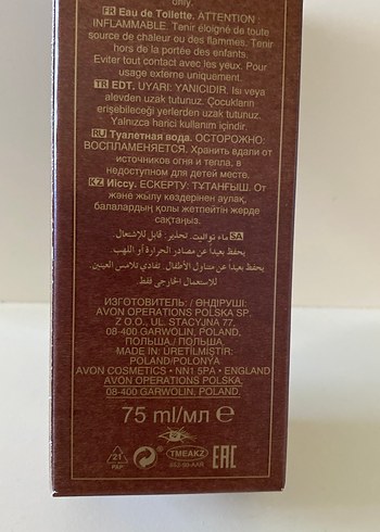 Avon Wild Country Erkek Parfümü 75ml - Görsel 3