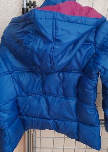 Kız Çocuk Mavi Fermuarlı Mont Terranova Kids 116-122 cm - Görsel 2