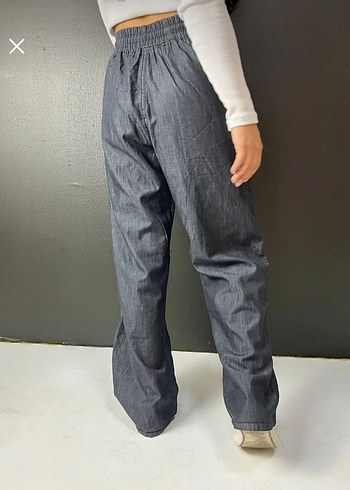 Zara BEL BAĞCIKLI VE LASTİKLİ BOL PAÇA TENSEL KUMAŞ