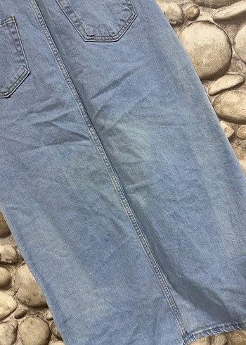 Yırtmaçlı Kadın Uzun Denim Etek KOD:010 - Görsel 7