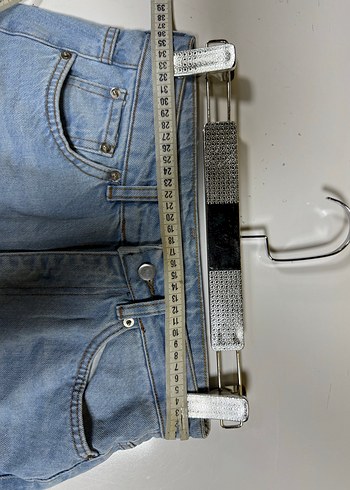 Yırtmaçlı Kadın Uzun Denim Etek KOD:010 - Görsel 4