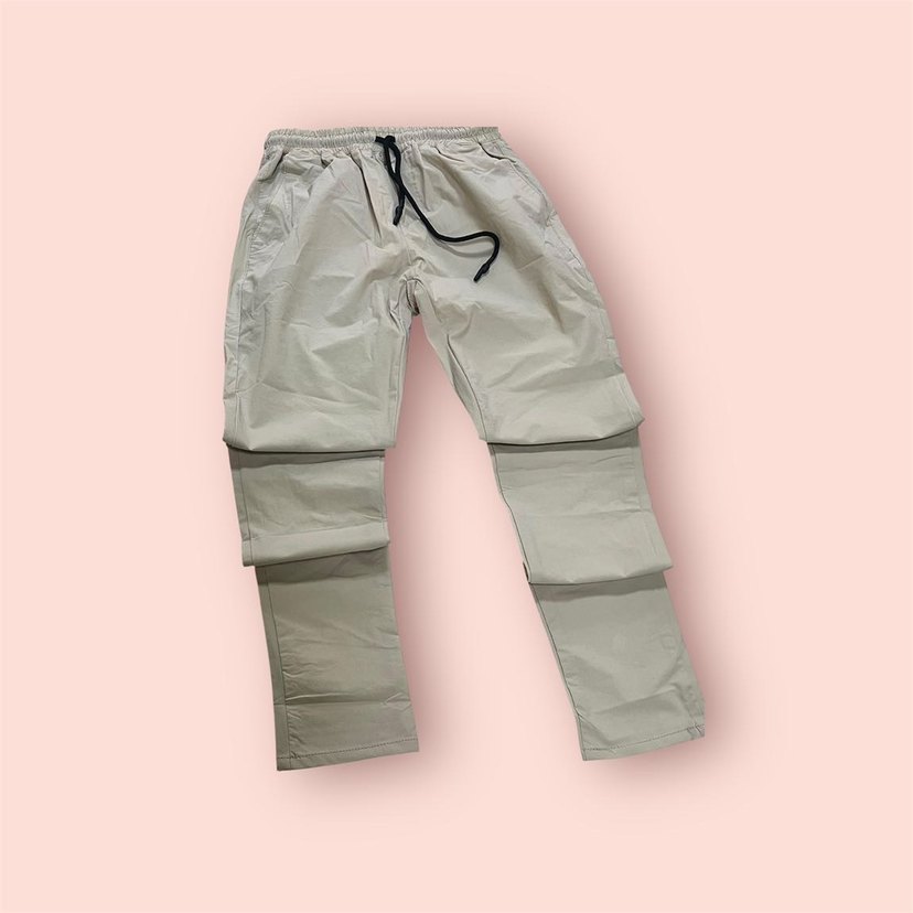 BEL LASTİKLİ BAĞCIKLI KETEN PANTOLON - Görsel 2