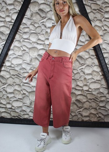 Zara LİKRALI BAGGY ŞORTOLON