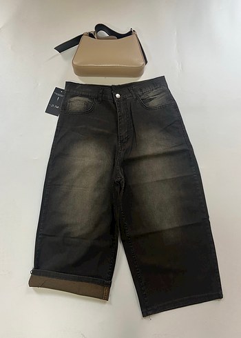 Likralı baggy şortolon