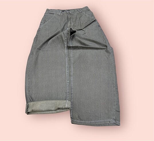 Unisex süper baggy jean