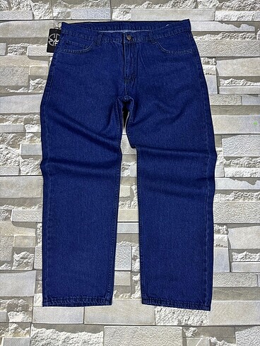 Diğer Rahat kesim battal boy unisex jeans