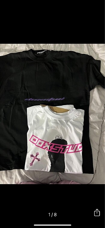 studrop tee (iki tshirt fiyatı) BEYAZ SATILDI SIYAH 250