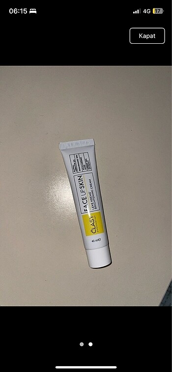 Clasy leke kremi - Görsel 2