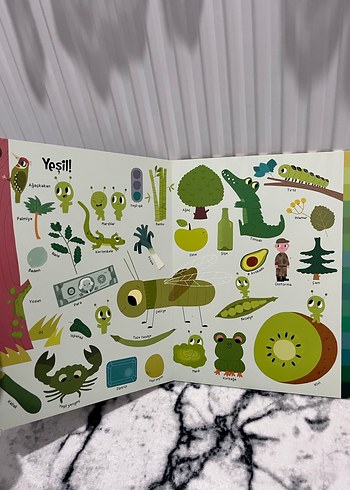 Büyük Renkler Kitabım - Çocuk Kitabı - Görsel 3