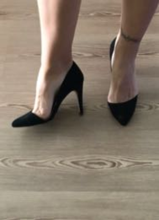 38 Beden siyah Renk Süper rahat stiletto