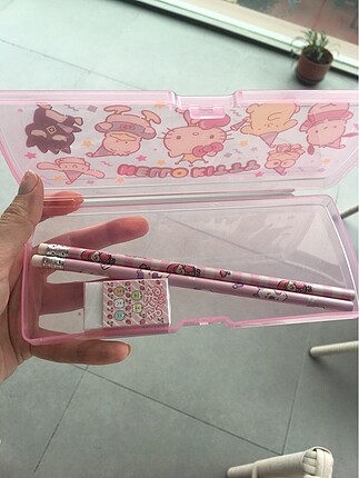  Hello kitty kalemkutu kalem silgi