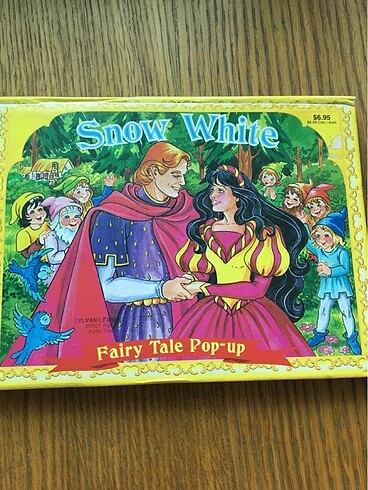 Snow white pop-up kitap