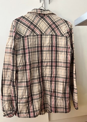 Düğmeli, Uzun Kollu Kadın Gömlek - Görsel 2