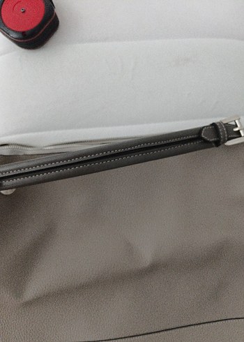 Bej Deri Kadın El Çantası - Görsel 6