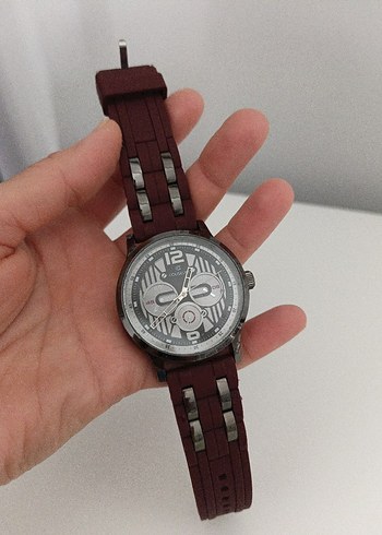 Bordo Erkek Saati - Görsel 5