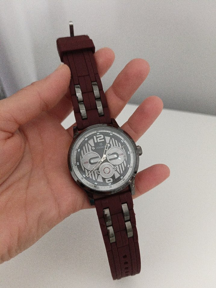 Bordo Erkek Saati - Görsel 5