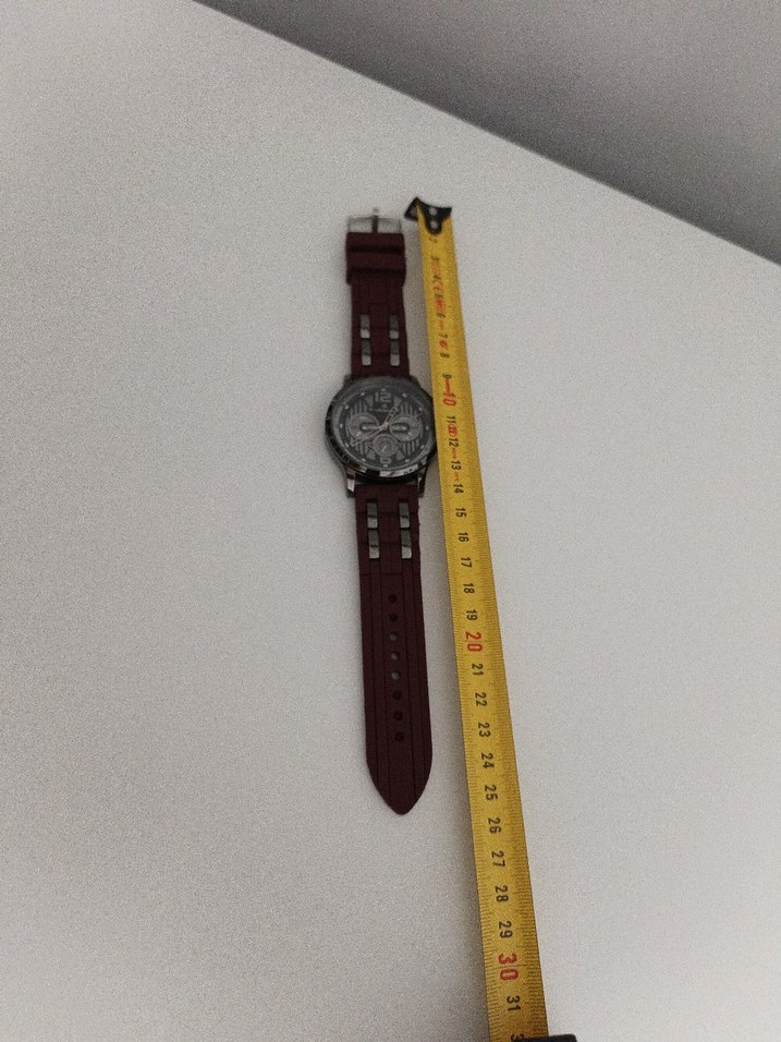 Bordo Erkek Saati - Görsel 4