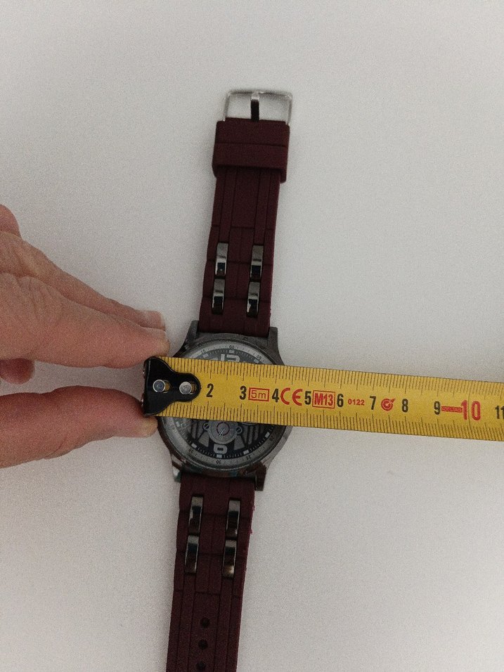 Bordo Erkek Saati - Görsel 3