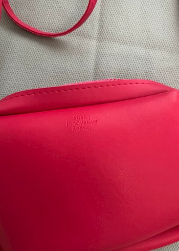 Fermuarlı Pembe Kadın Çapraz Çanta - Görsel 2