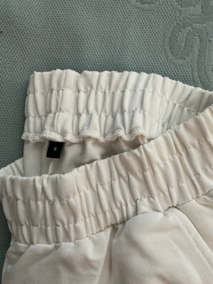 Beyaz Kadın Rahat Kesim Eşofman - Görsel 2